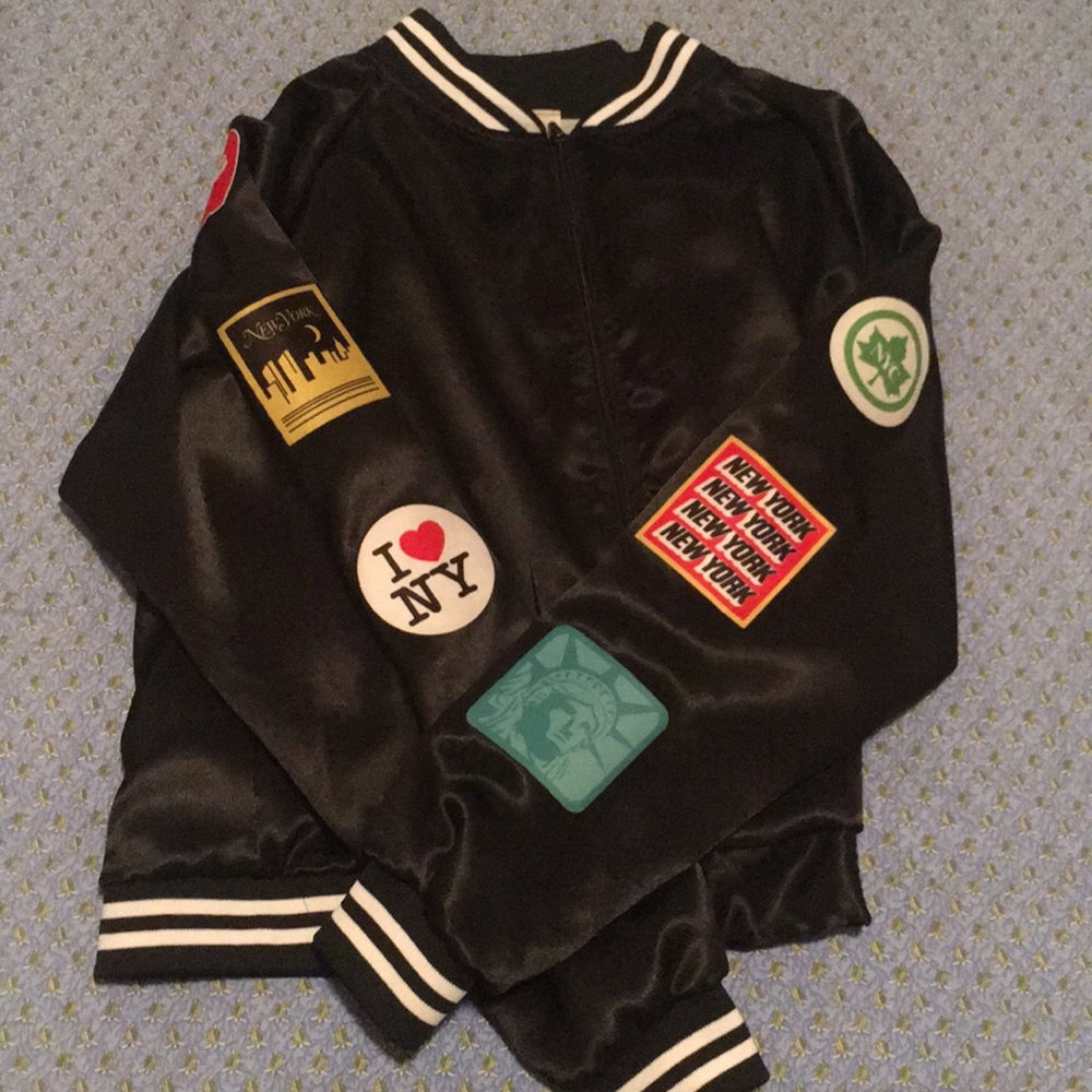 New York Black Bomber LIKE NEW